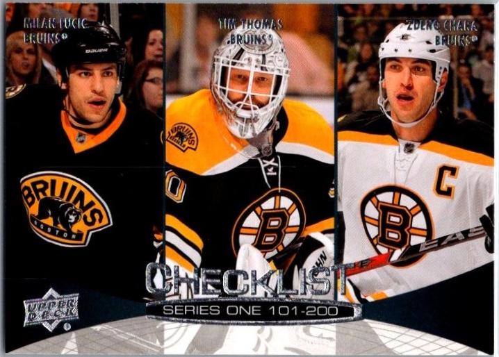 Milan Lucic / Tim Thomas / Zdeno Chara #200