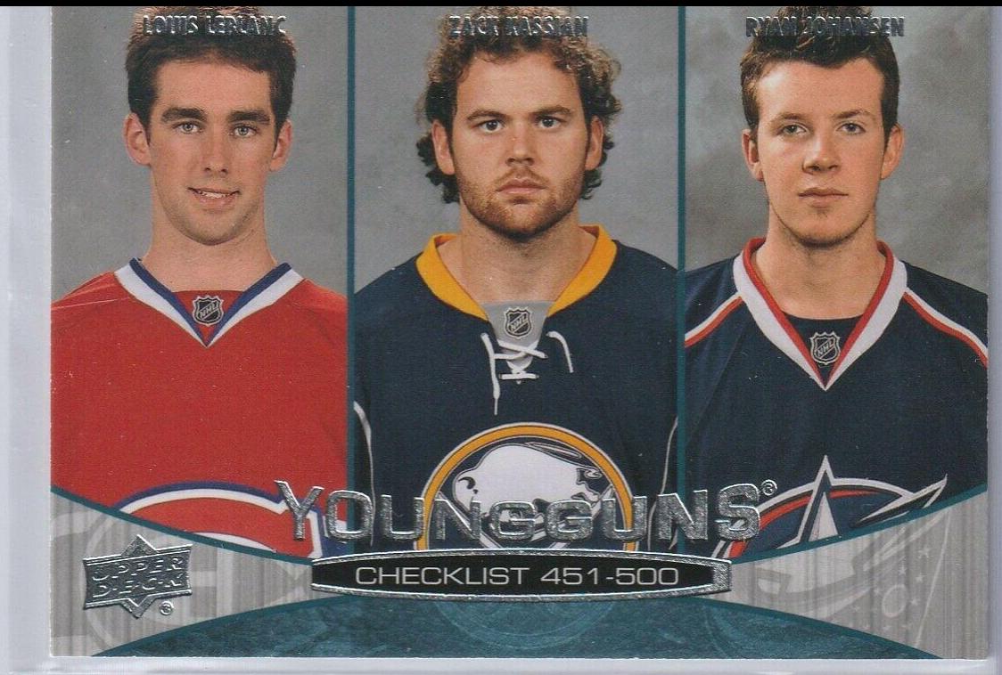 Young Guns Checklist #500
