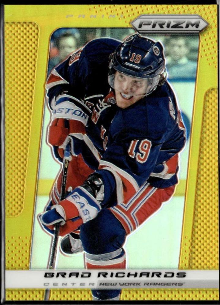 Brad Richards [Gold Prizm] #61