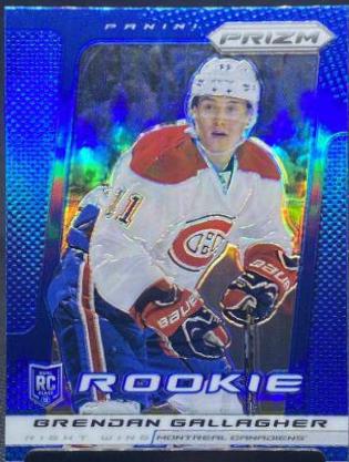 Brendan Gallagher [Blue Prizm] #252