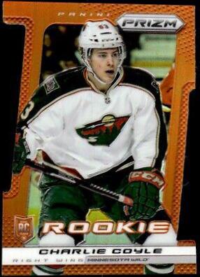 Charlie Coyle [Orange Die Cut Prizm] #247