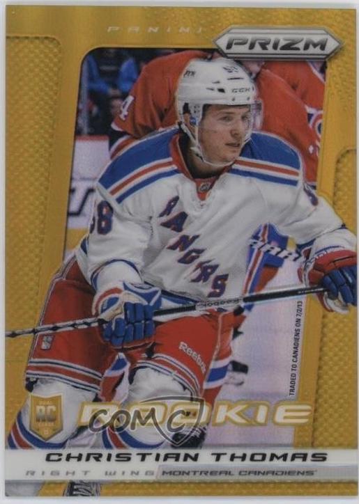 Christian Thomas [Gold Prizm] #265
