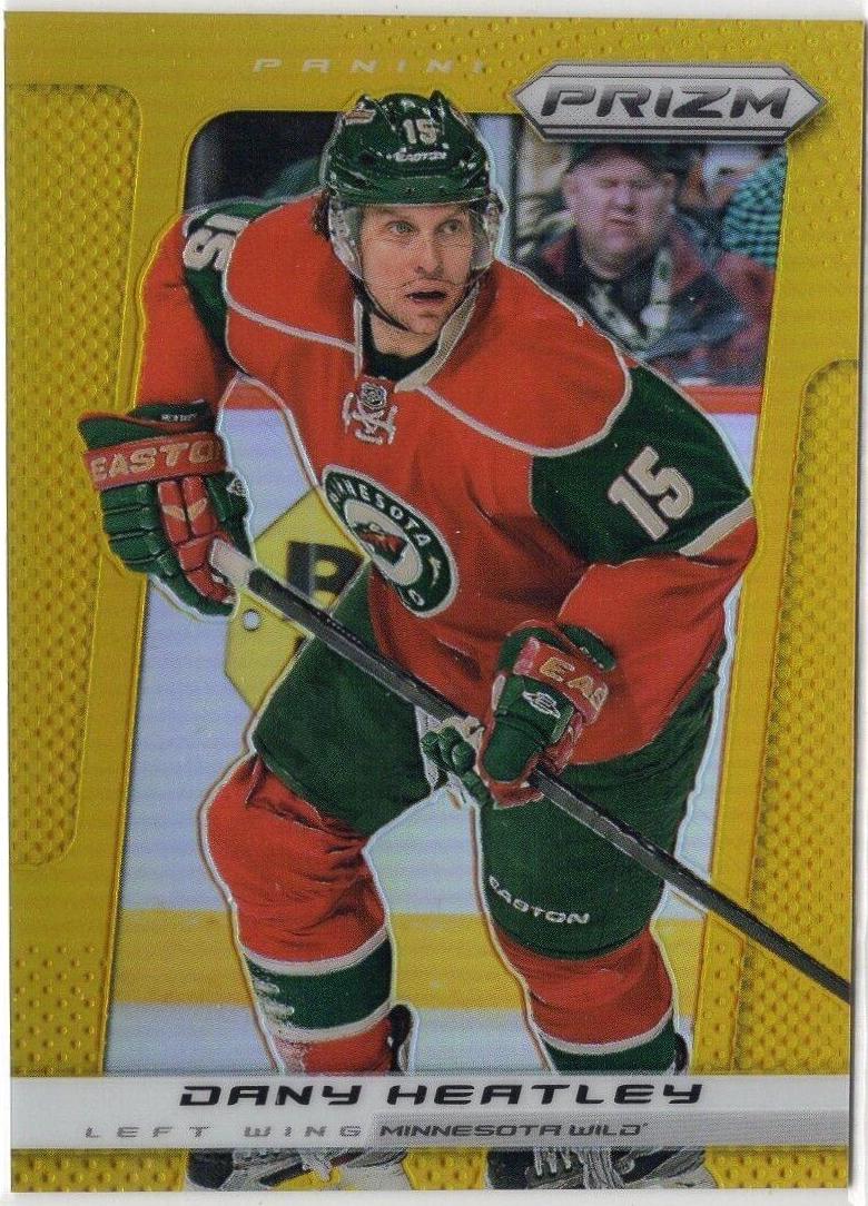 Dany Heatley [Gold Prizm] #160