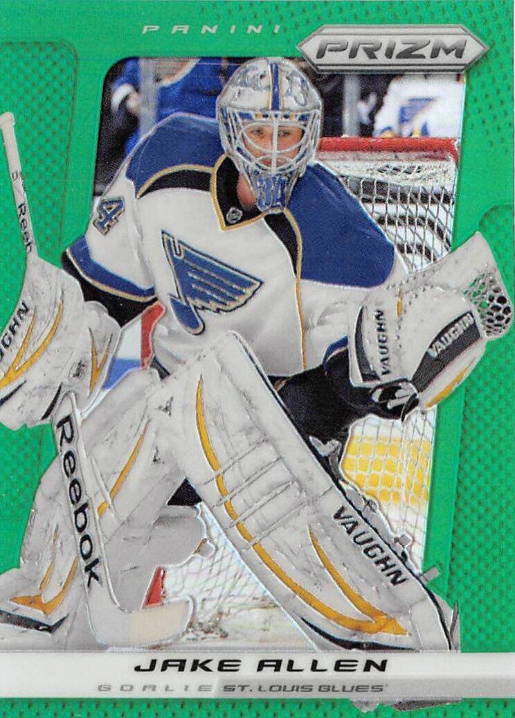 Jake Allen [Green Prizm] #186