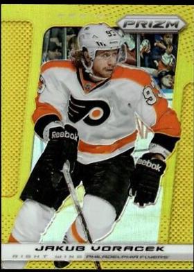 Jakub Voracek [Gold Prizm] #80