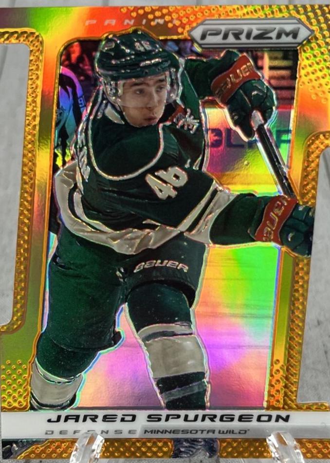 Jared Spurgeon [Orange Die Cut] #157
