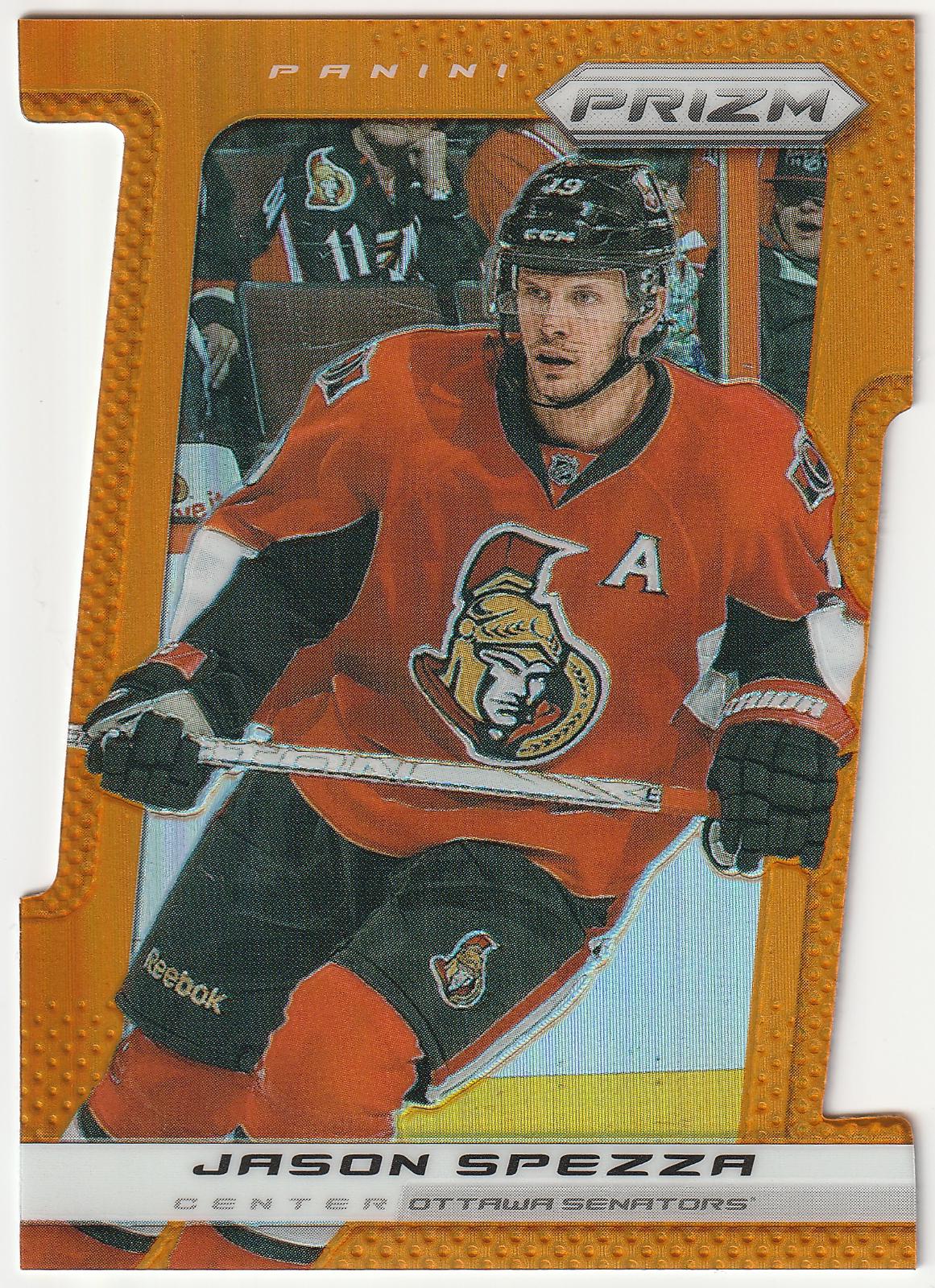 Jason Spezza [Orange Prizm Die-Cut] #72
