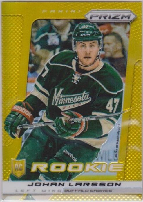 Johan Larsson [Gold Prizm] #211