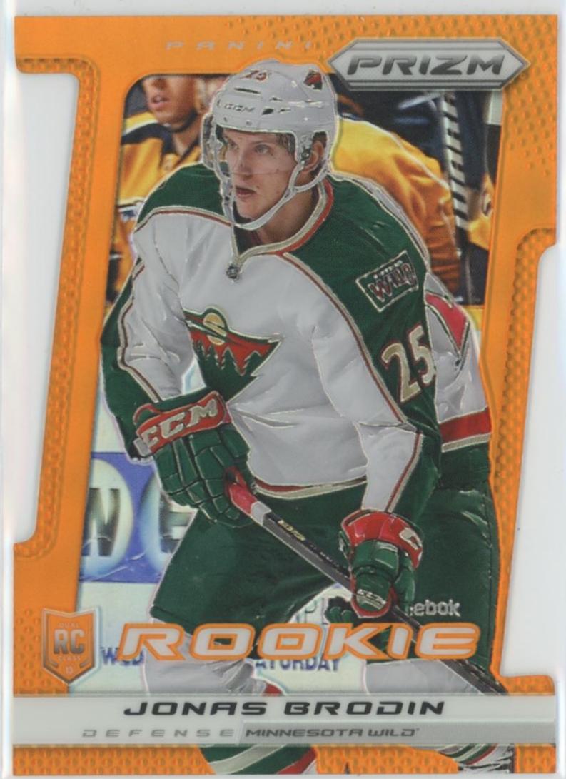 Jonas Brodin [Orange Die Cut] #249