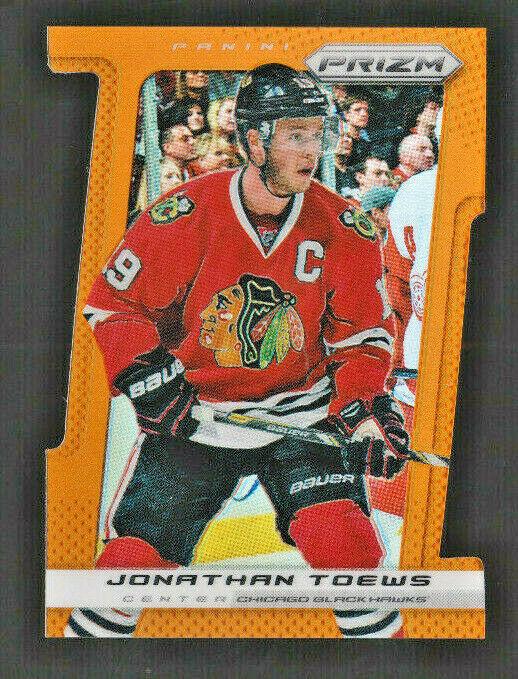 Jonathan Toews [Orange Die Cut Prizm] #122