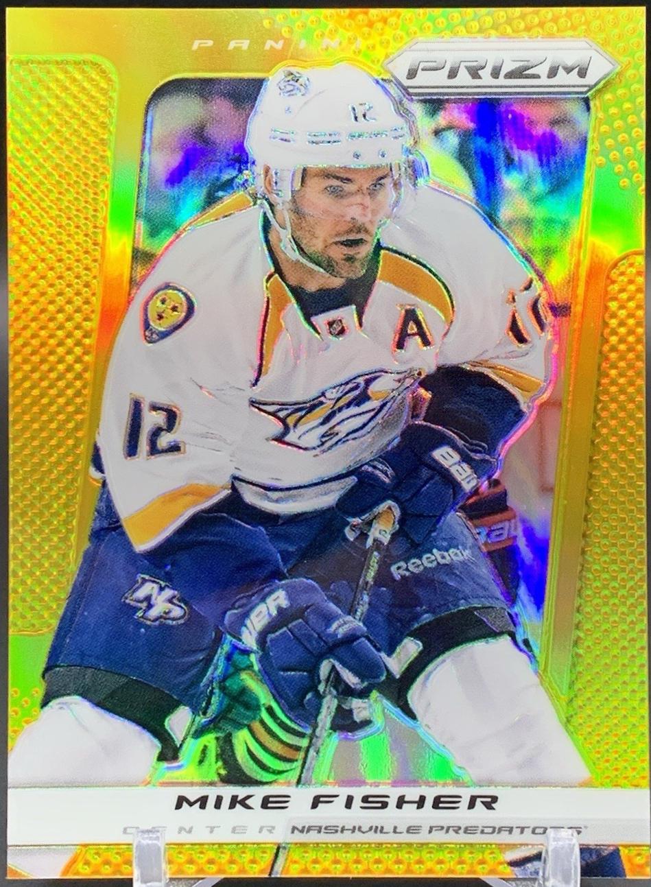 Mike Fisher [Gold Prizm] #166