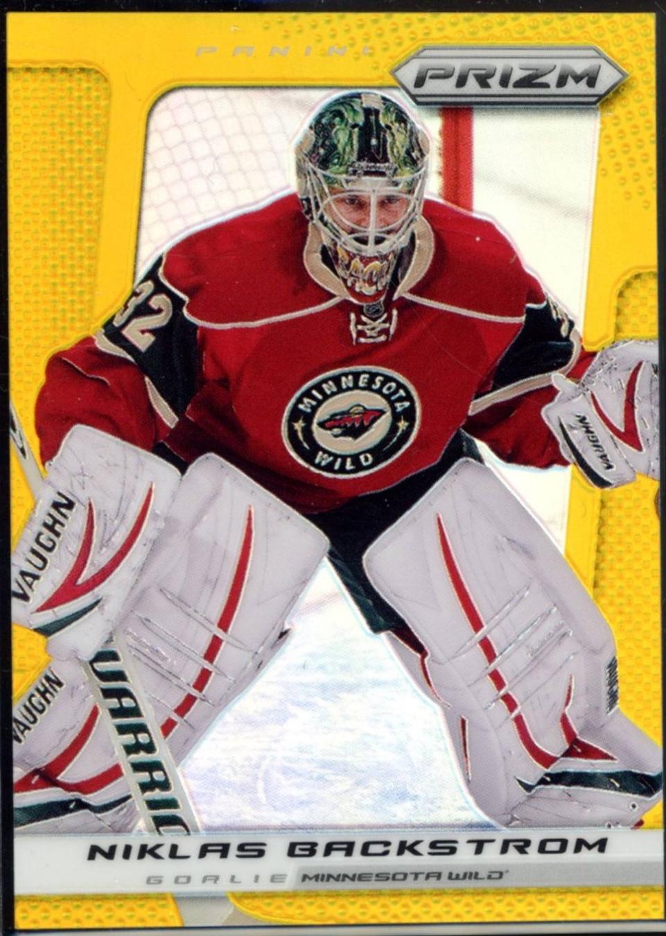 Niklas Backstrom [Gold Prizm] #158