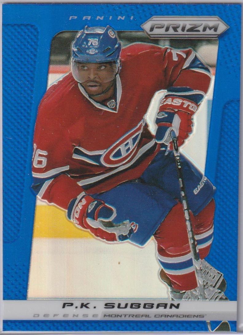 P.K. Subban [Blue Prizm] #40