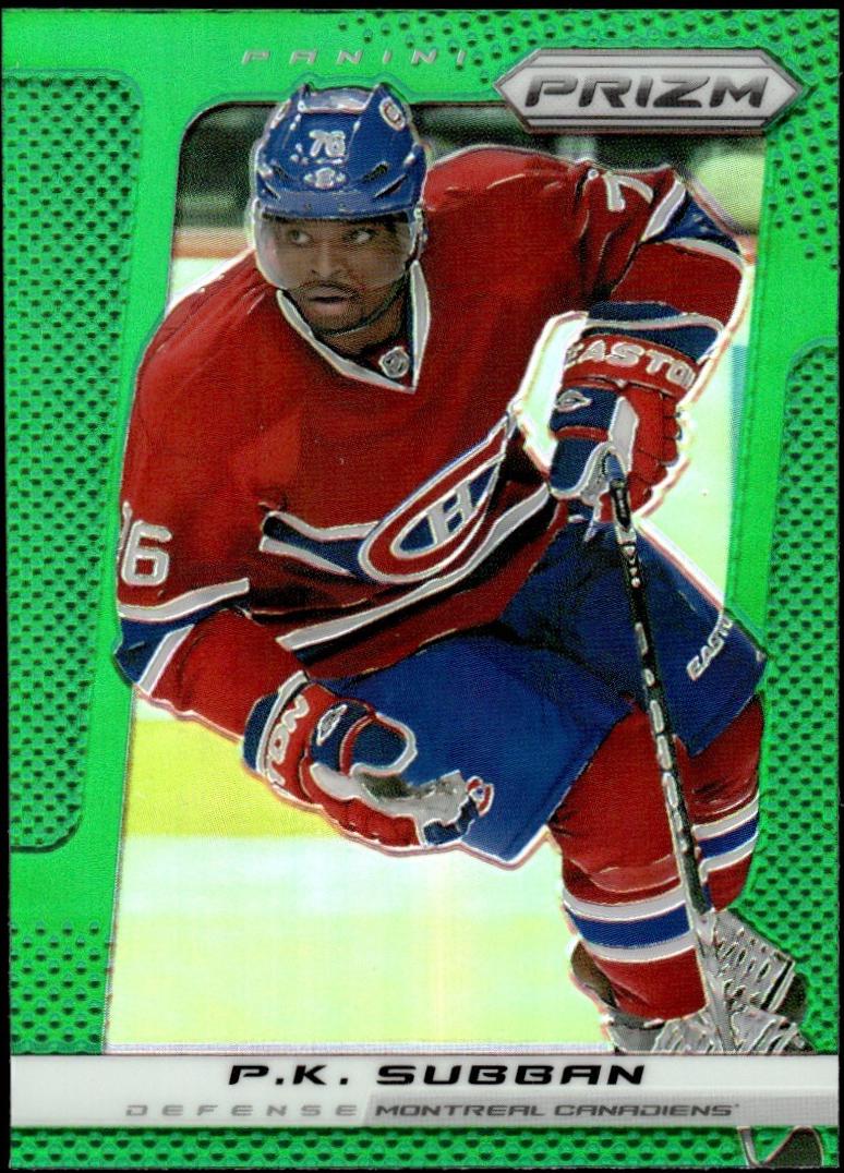 P.K. Subban [Green Prizm] #40