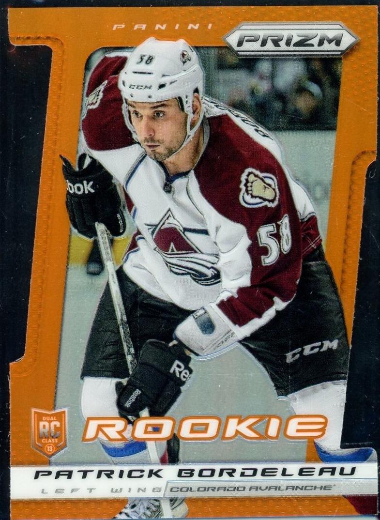 Patrick Bordeleau [Orange Die Cut] #226