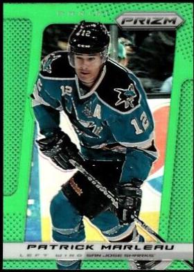 Patrick Marleau [Green Prizm] #177