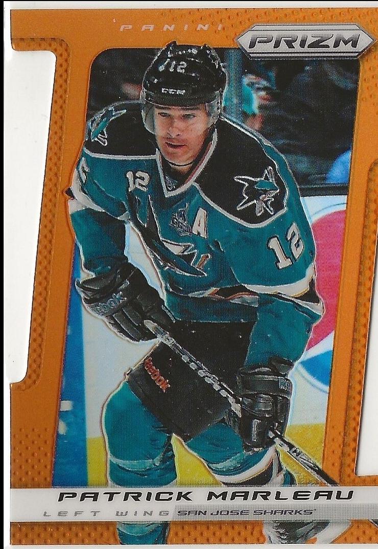 Patrick Marleau [Orange Die Cut] #177
