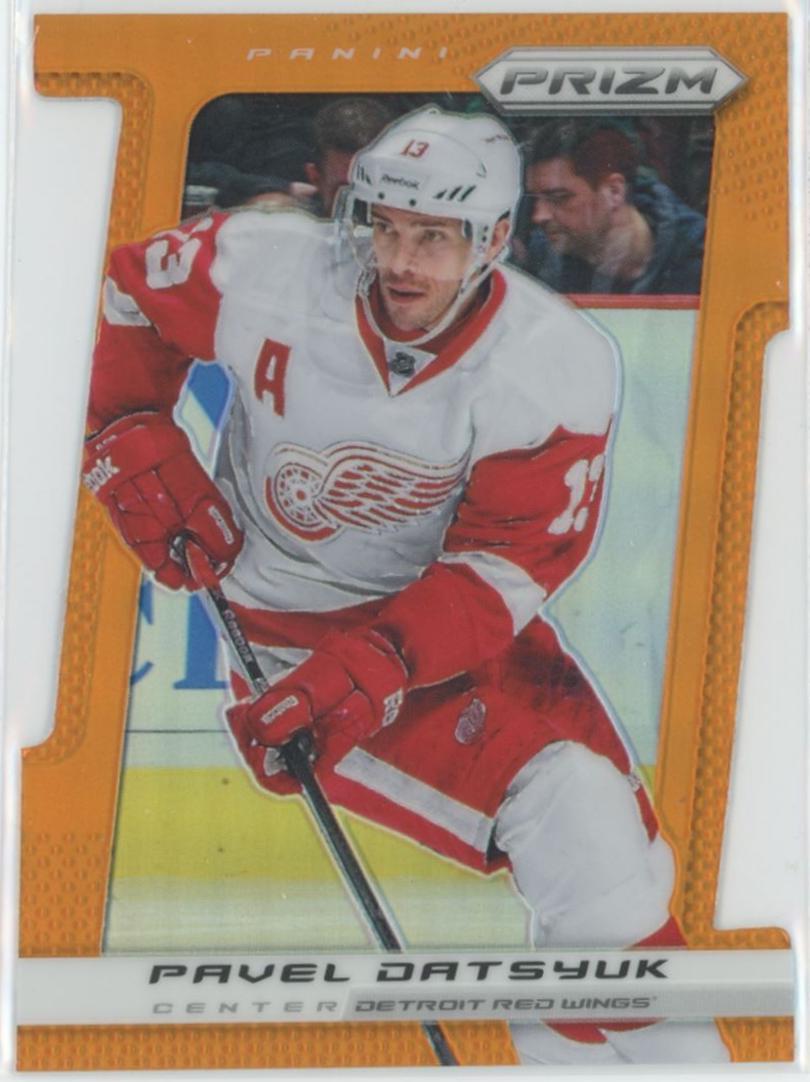 Pavel Datsyuk [Orange Die Cut] #28