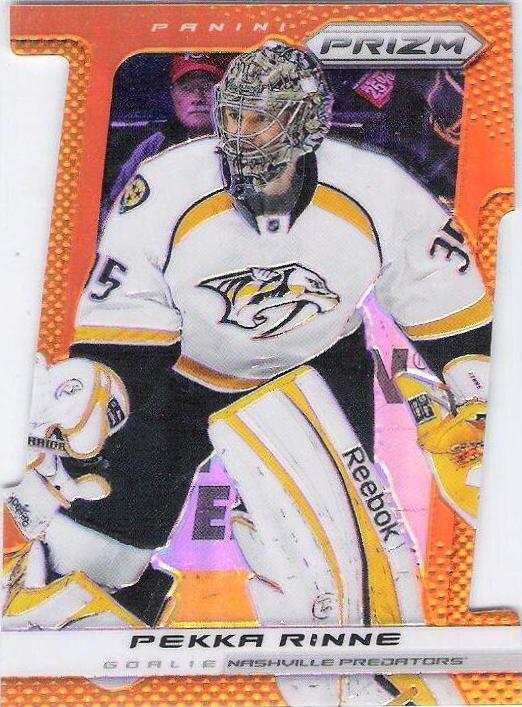 Pekka Rinne [Orange Die Cut Prizm] #164