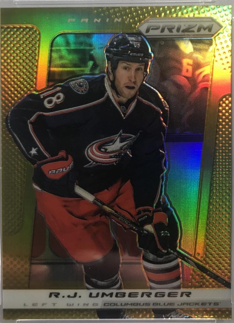 R.J. Umberger [Gold Prizm] #24