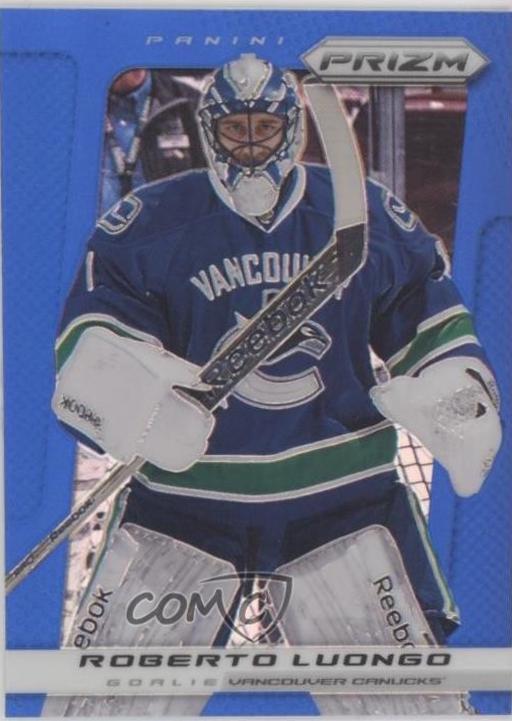 Roberto Luongo [Blue Prizm] #193