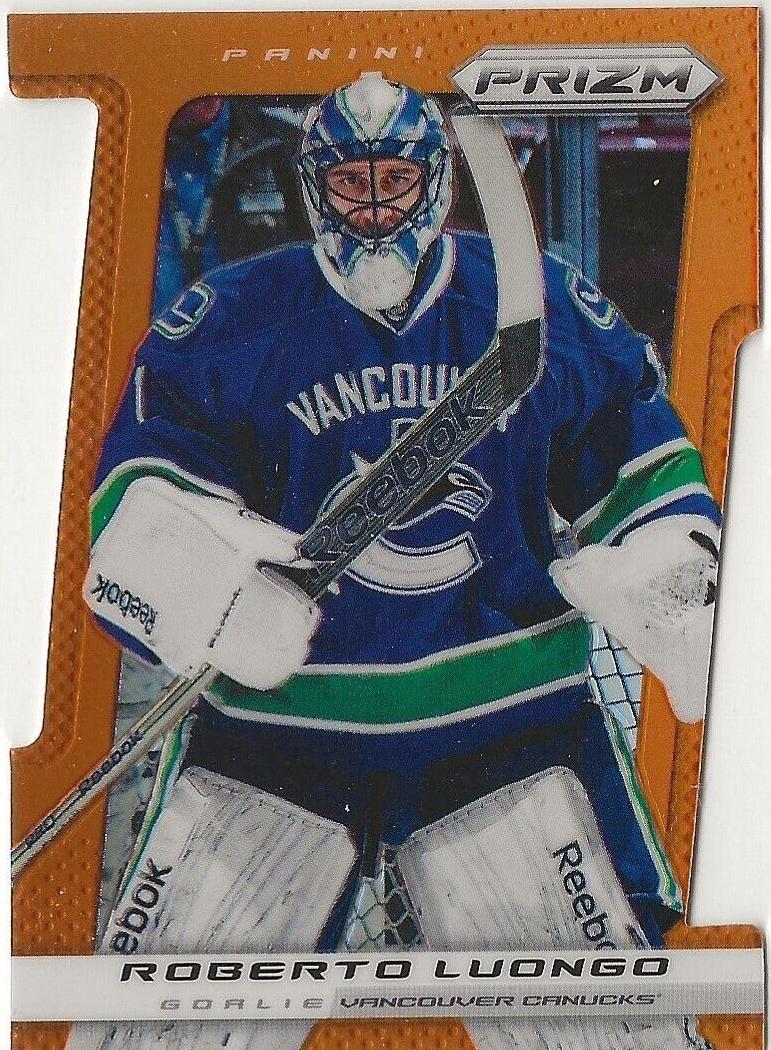 Roberto Luongo [Orange Die Cut] #193