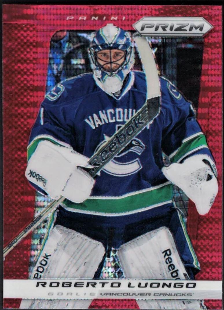 Roberto Luongo [Red Pulsar Prizm] #193