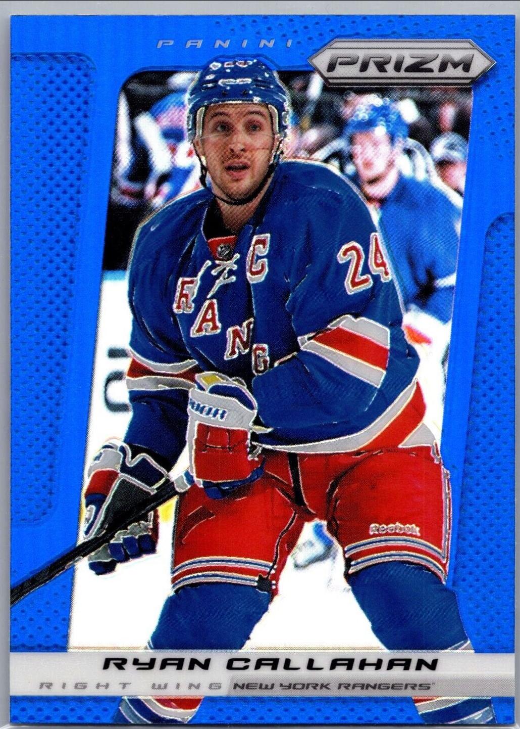Ryan Callahan [Blue Prizm] #62