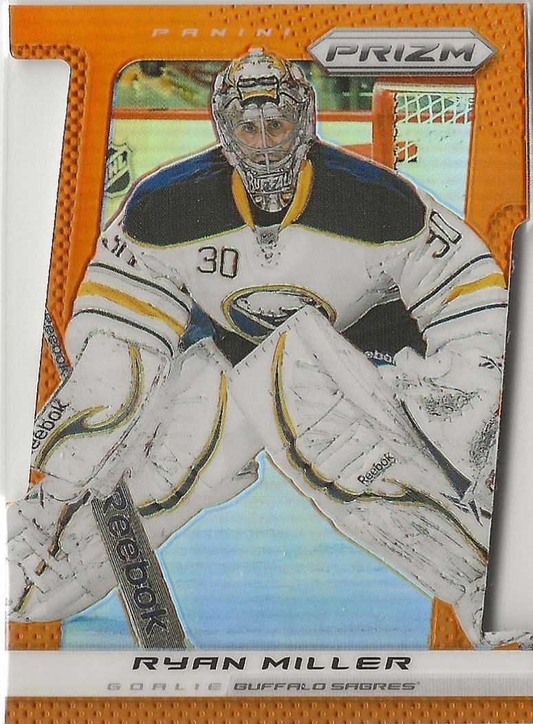 Ryan Miller [Orange Die Cut] #9