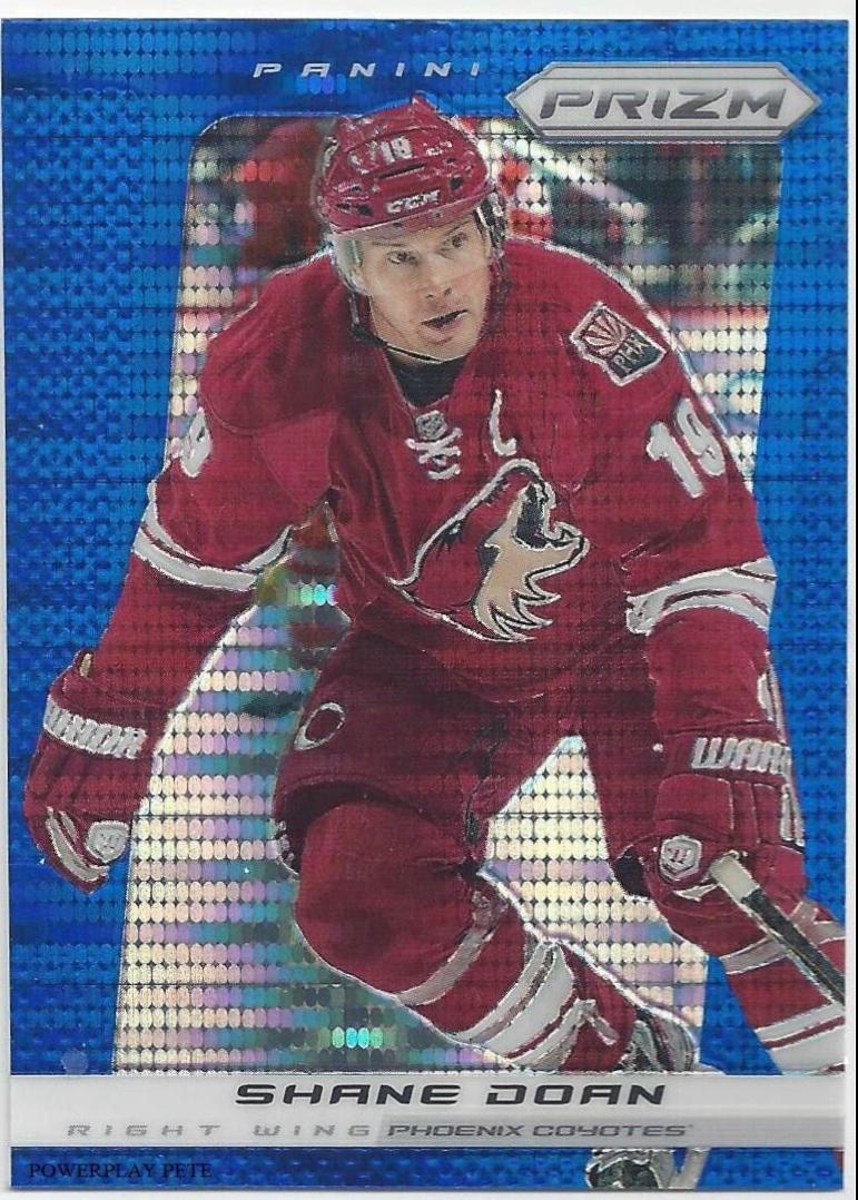 Shane Doan [Blue Pulsar Prizm] #168