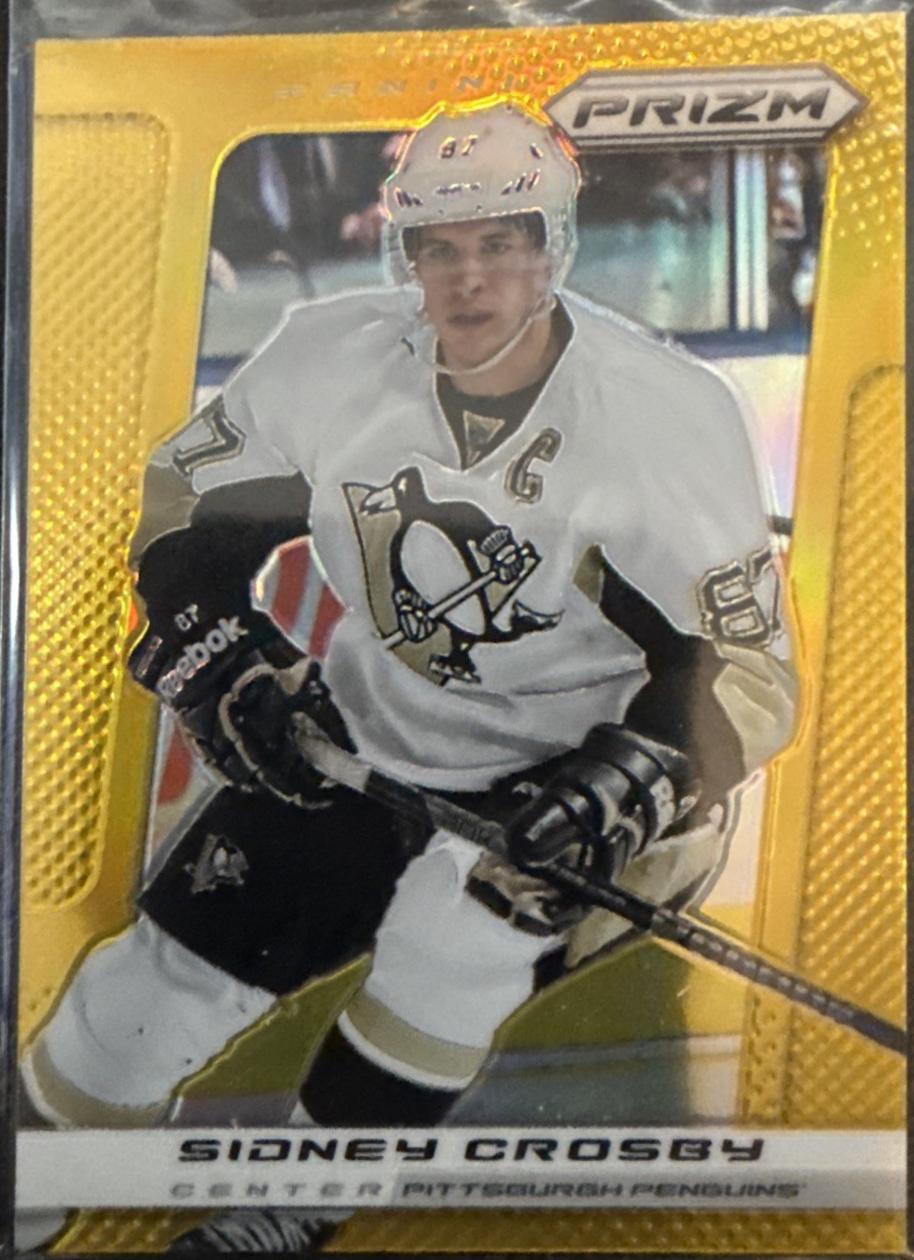 Sidney Crosby [Gold Prizm] #84