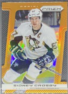 Sidney Crosby [Orange Die Cut Prizm] #84