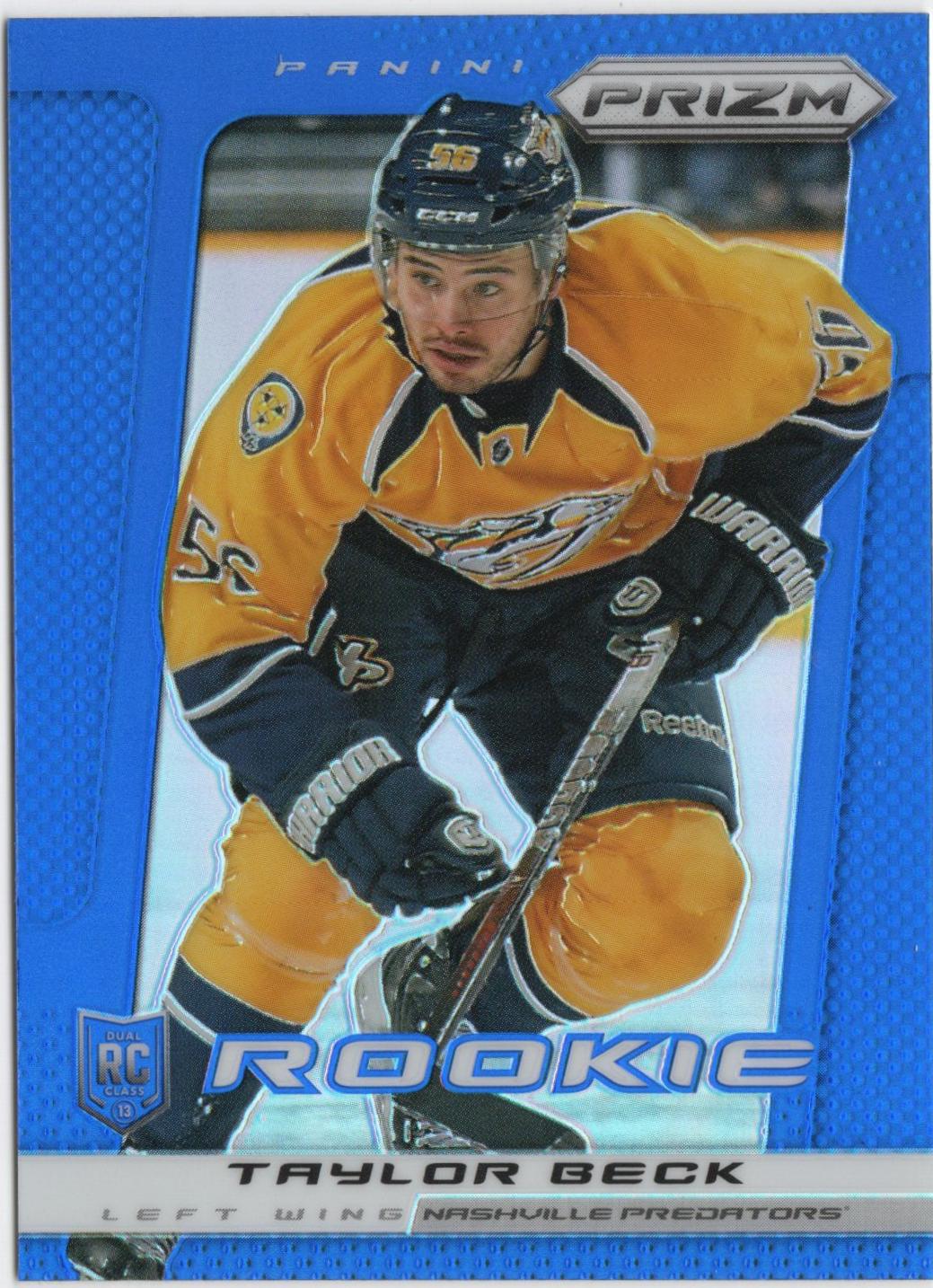 Taylor Beck [Blue Prizm] #258