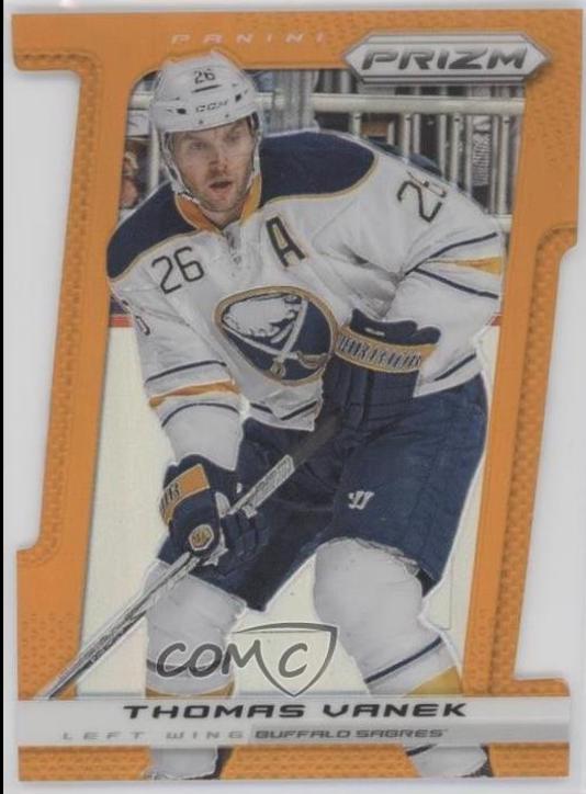 Thomas Vanek [Orange Die Cut] #8