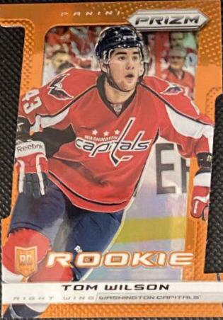 Tom Wilson [Orange Die Cut Prizm] #297
