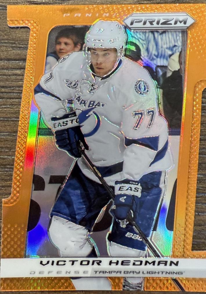 Victor Hedman [Orange Die Cut] #95