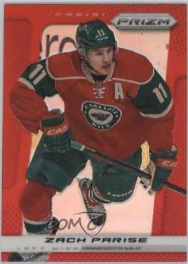 Zach Parise [Red Prizm] #156