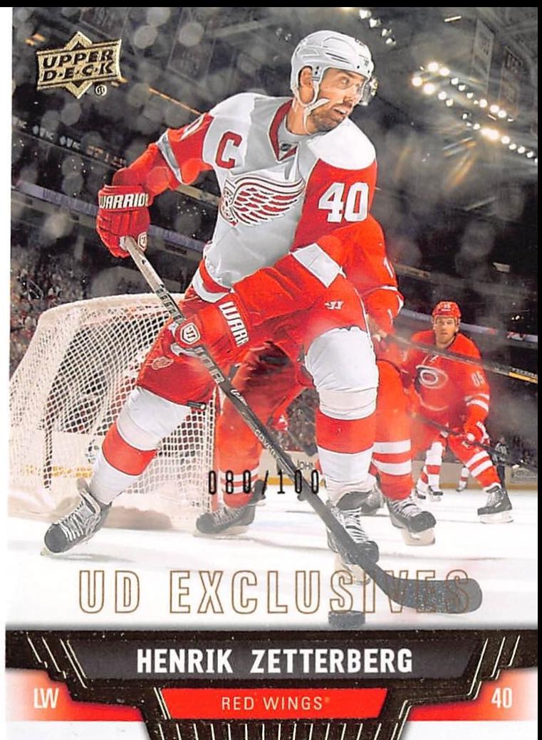 Henrik Zetterberg [UD Exclusives] #347