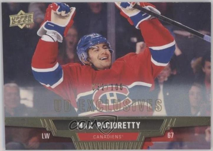 Max Pacioretty [UD Exclusives] #9