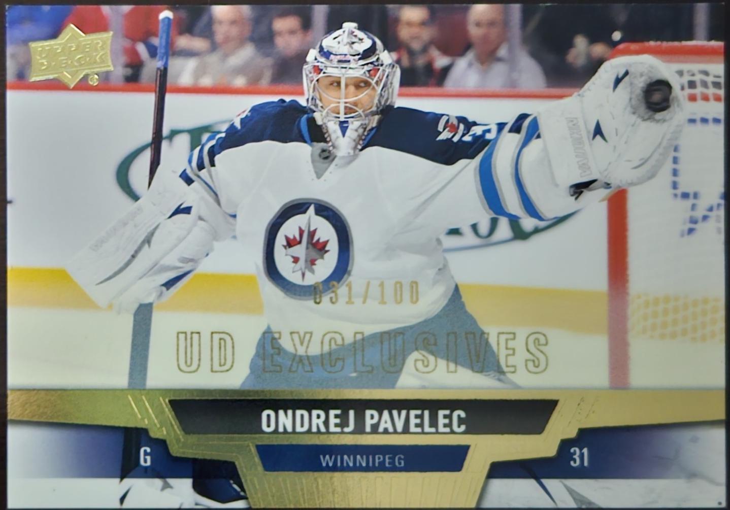 Ondrej Pavelec [UD Exclusives] #145