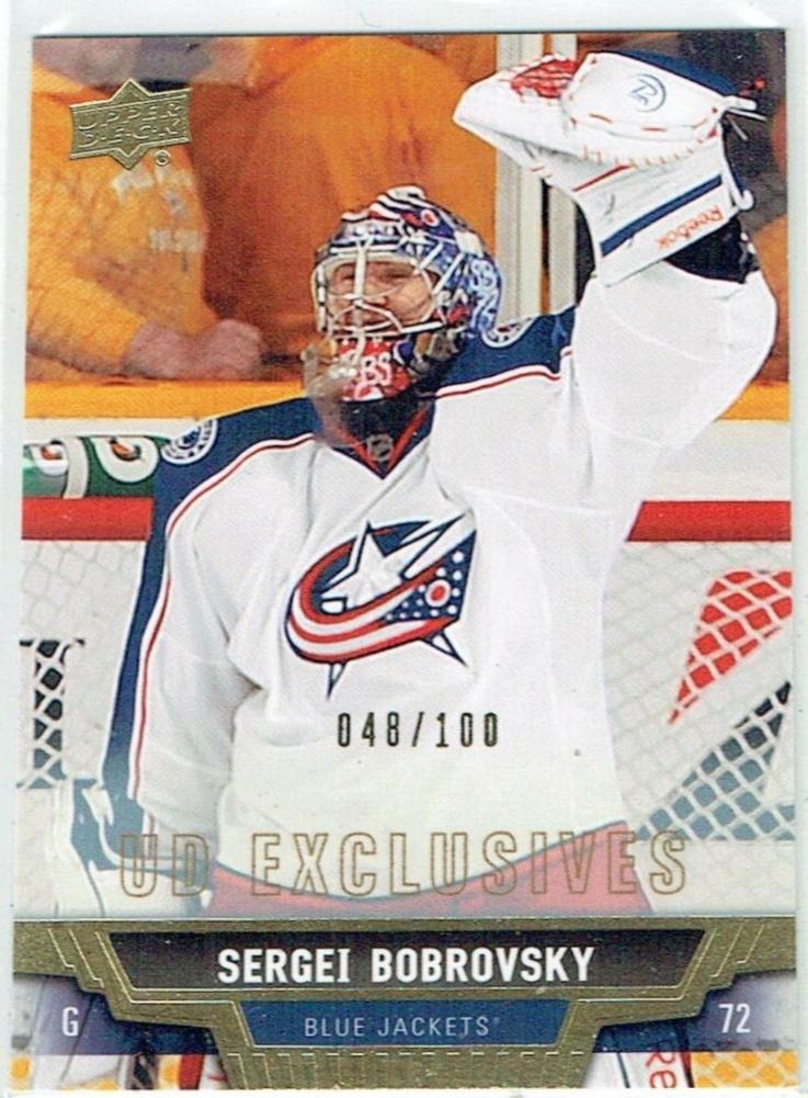 Sergei Bobrovsky [UD Exclusives] #99