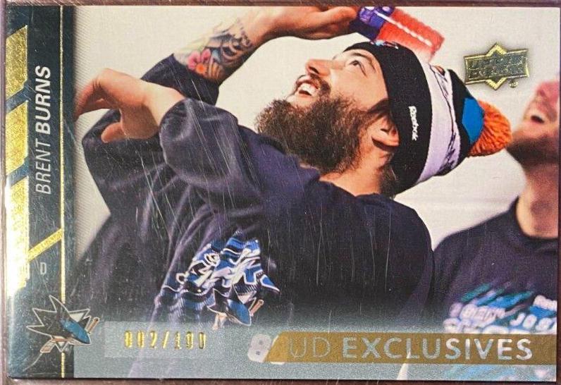 Brent Burns [UD Exclusives] #151