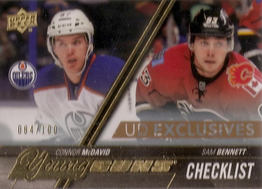 Connor McDavid, Sam Bennett [UD Exclusives] #250