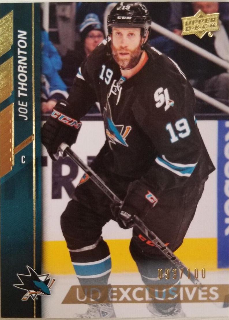 Joe Thornton [UD Exclusives] #152