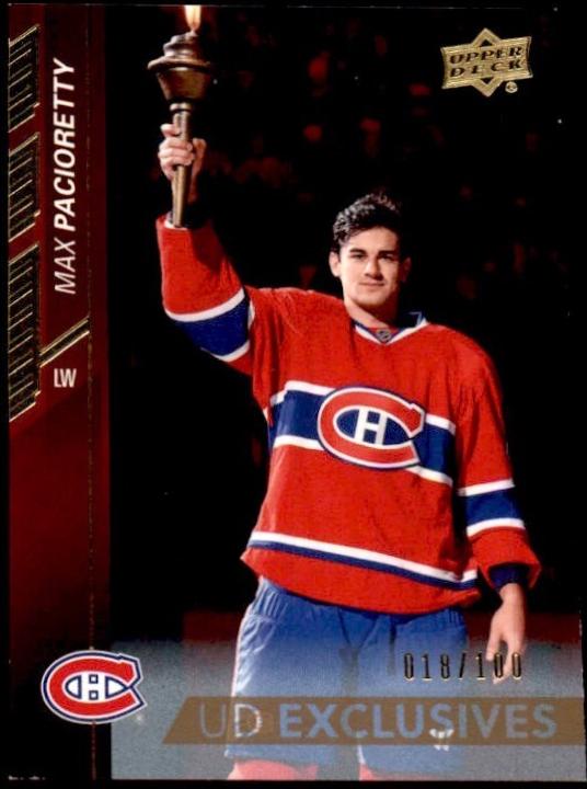 Max Pacioretty [UD Exclusives] #100