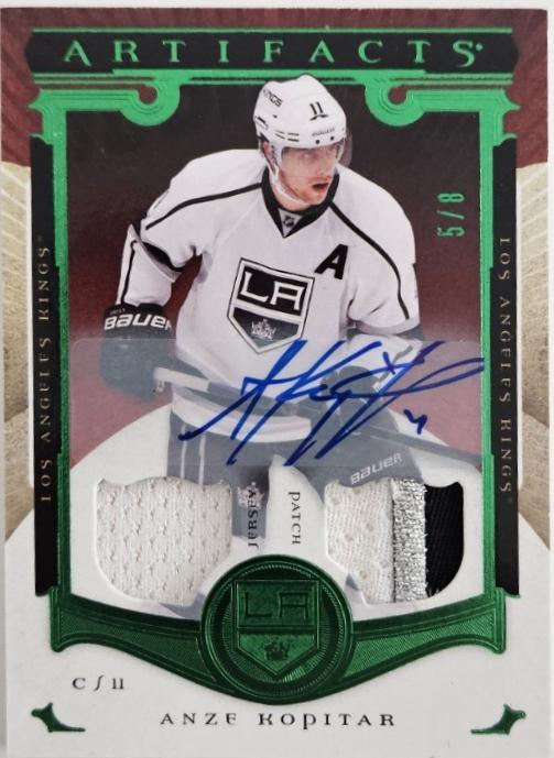 Anze Kopitar [Auto Materials Silver] #103