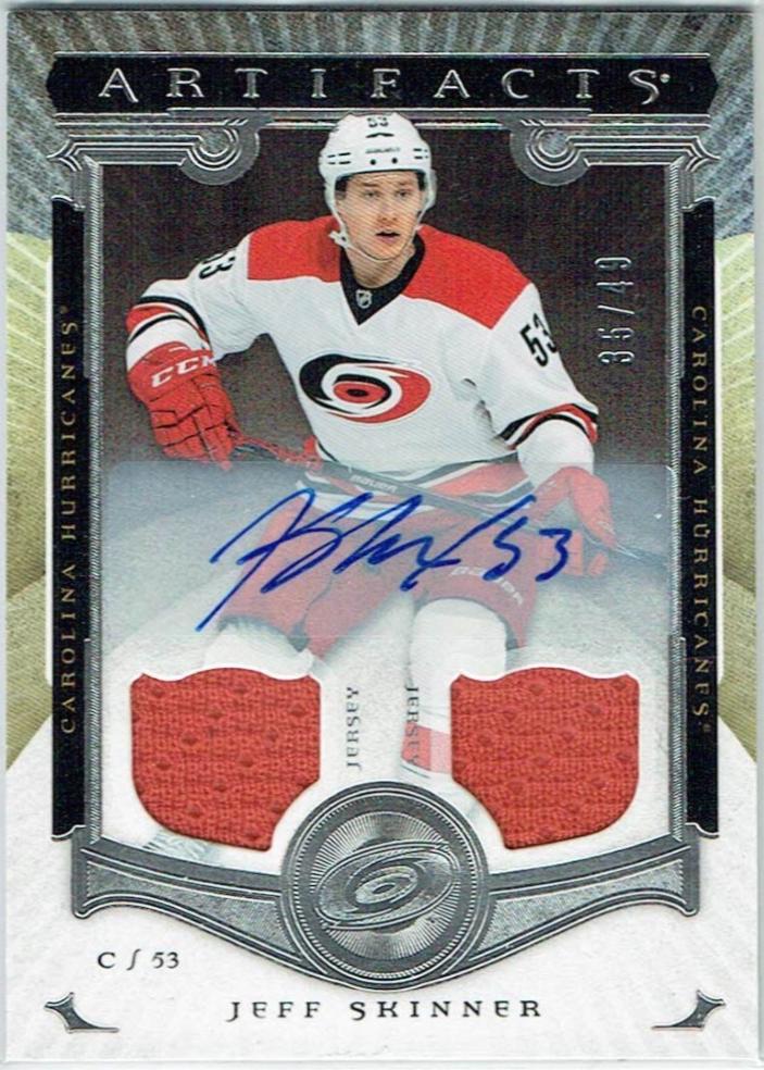 Jeff Skinner [Auto Materials Silver] #77
