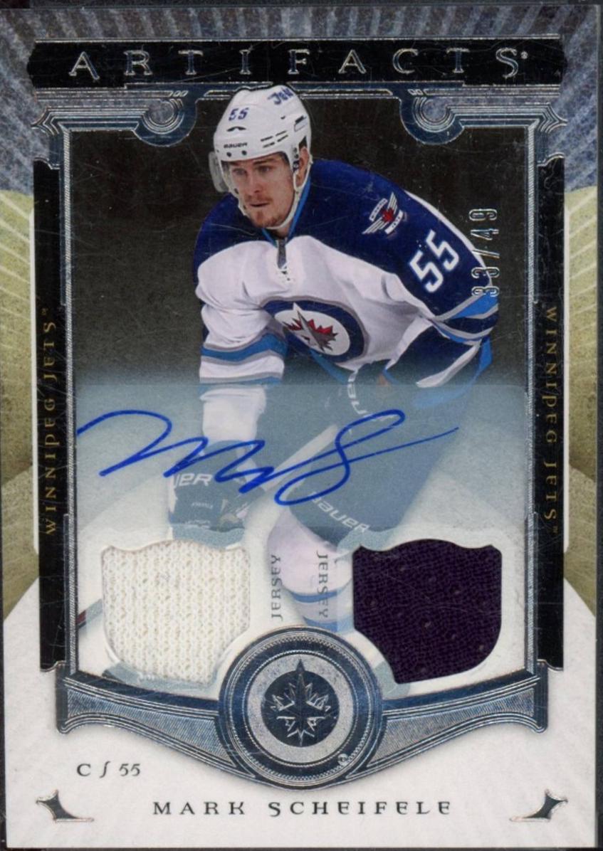 Mark Scheifele [Auto Materials Silver] #96