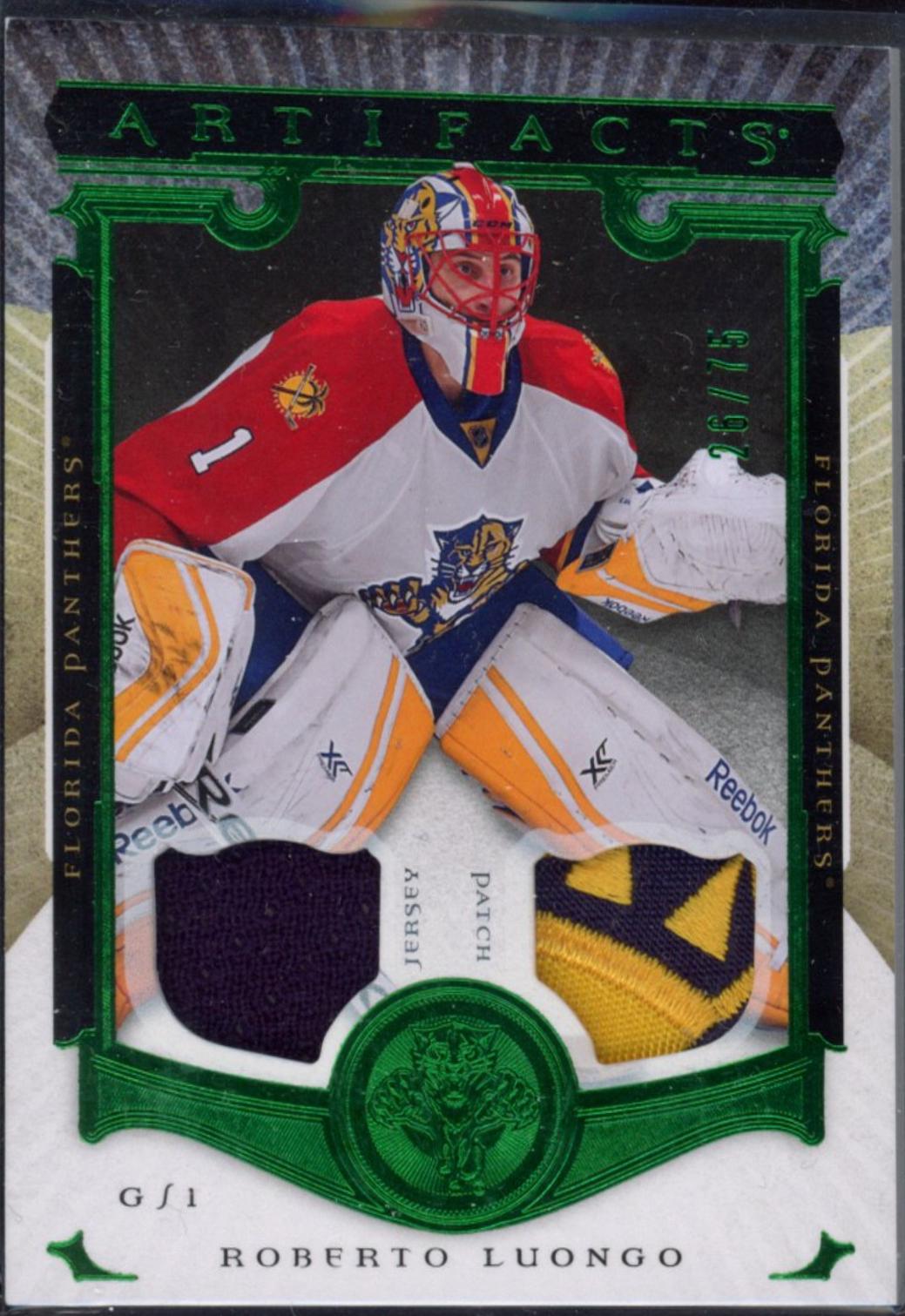 Roberto Luongo [Material Emerald] #42