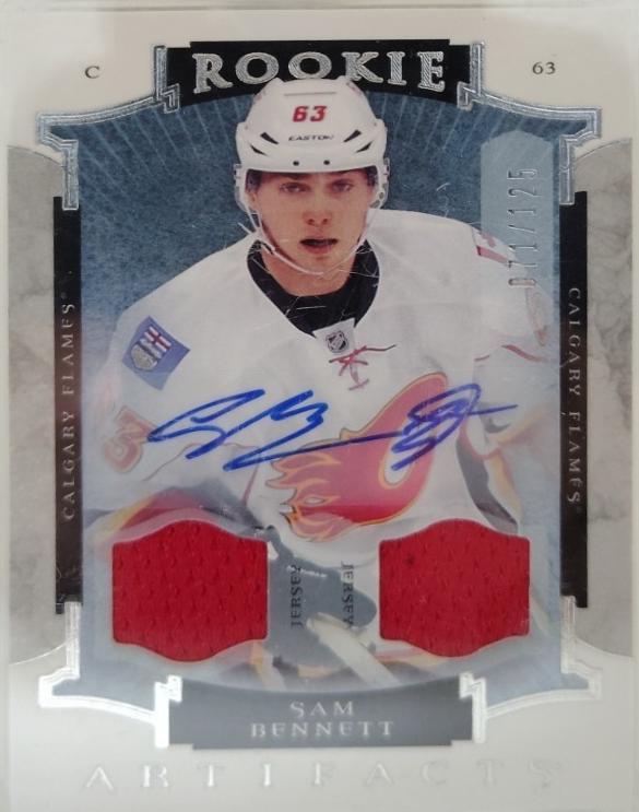 Sam Bennett  [Auto Materials Silver] #179